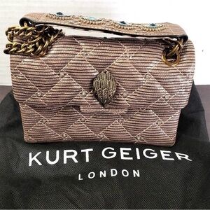 Kurt Geiger Mini Kensington Evil Eye Beaded Rosegold